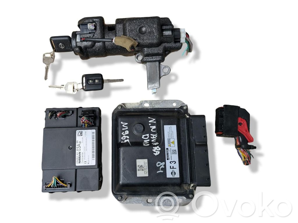 Nissan Navara Engine ECU kit and lock set 