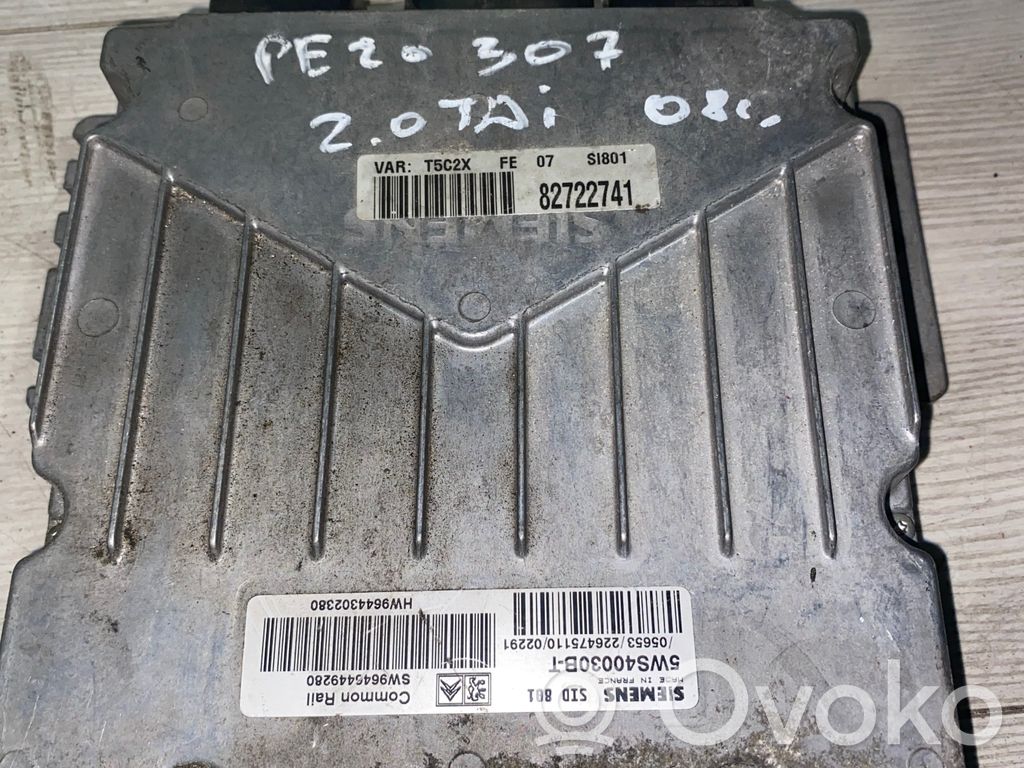 Peugeot 307 Engine control unit/module 
