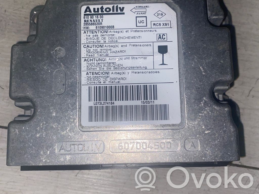 Renault Laguna III Airbag control unit/module 