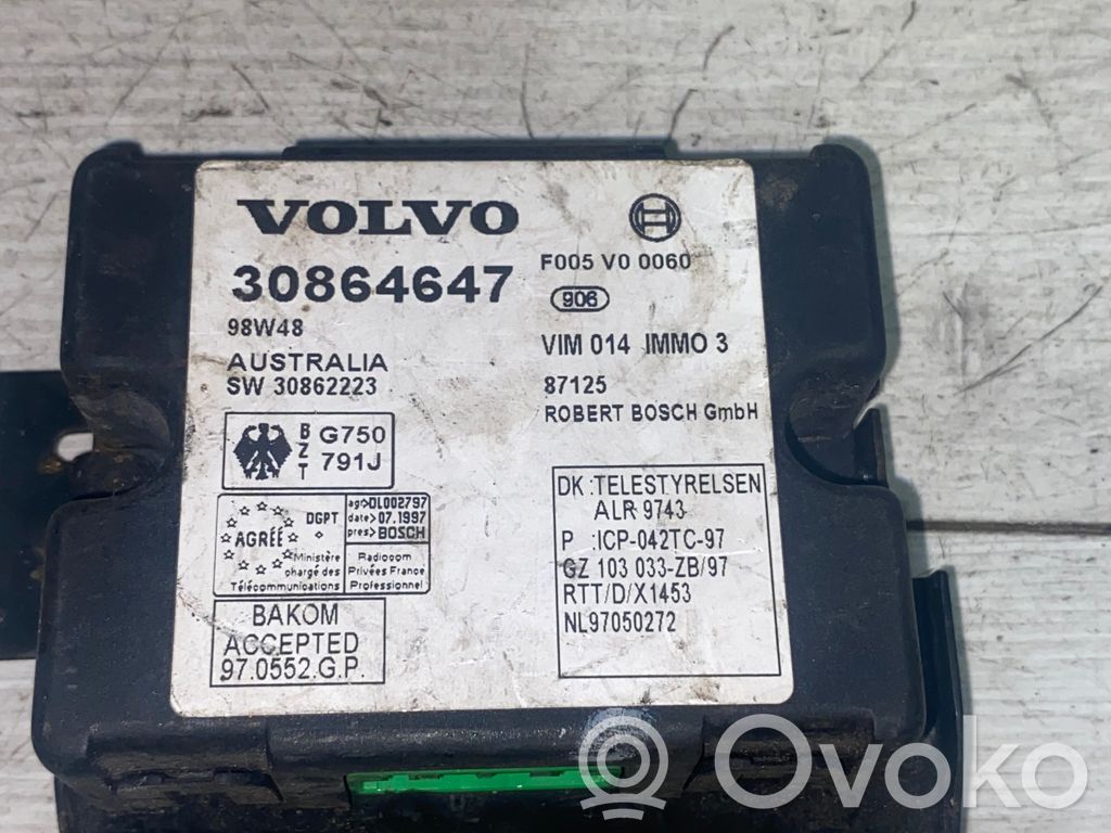 Volvo S80 Moduł / Sterownik immobilizera 
