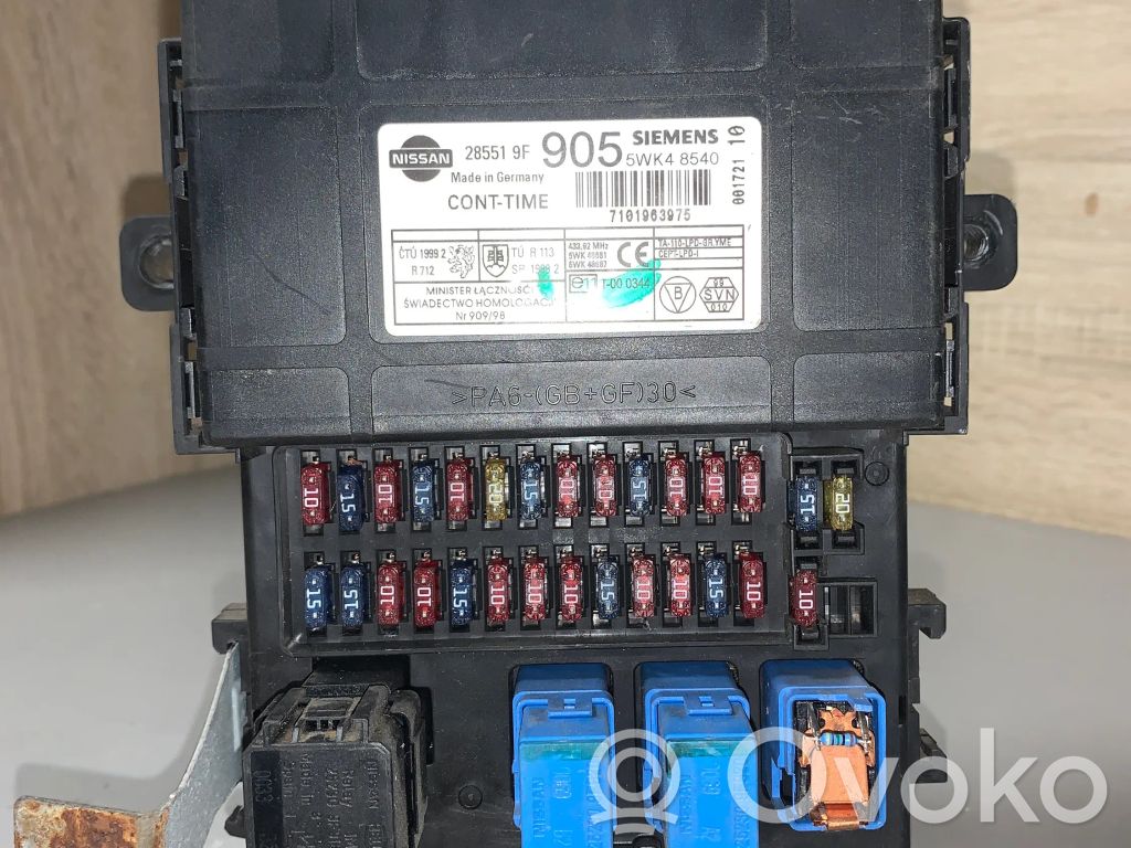 Nissan Primera Fuse box set 