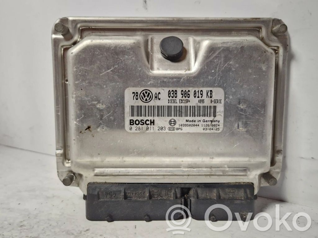 Skoda Superb B5 (3U) Engine control unit/module 