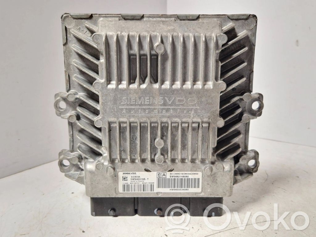Peugeot 407 Engine control unit/module 