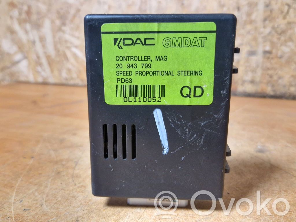 Power steering control unit/module   20943799,PD63,0L110052