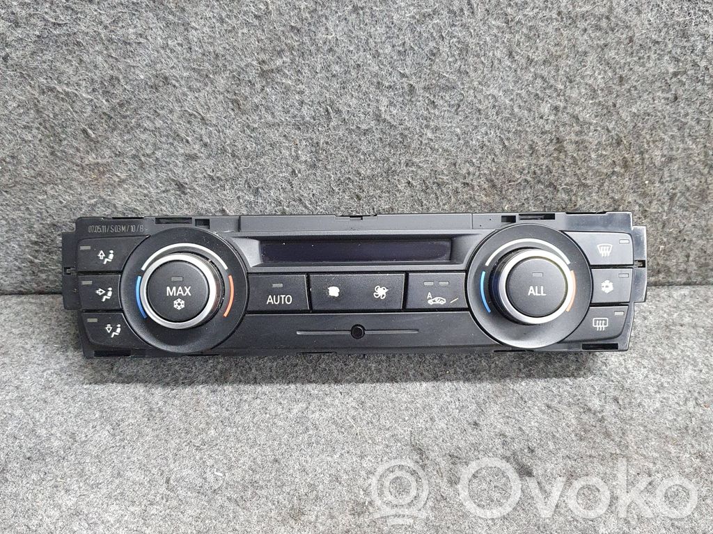 BMW 3 E90 E91 Climate control unit 