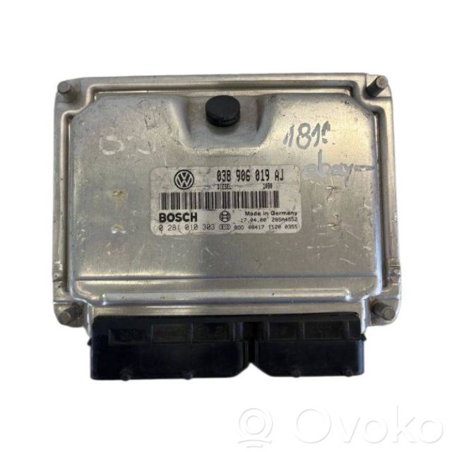 Engine control unit/module   038906019AJ,0281010303,28SA4552