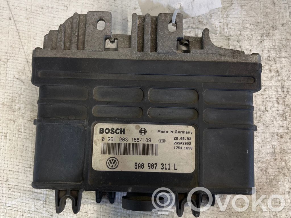 Engine control unit/module   8A0907311L,26SA2902,0261203188