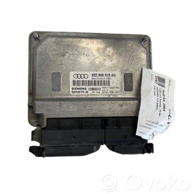Engine control unit/module   8E0906018AH,5WP4017002