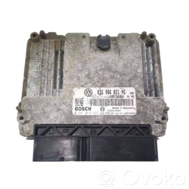 Engine control unit/module   03G906021NG,1039S16463,0281013437