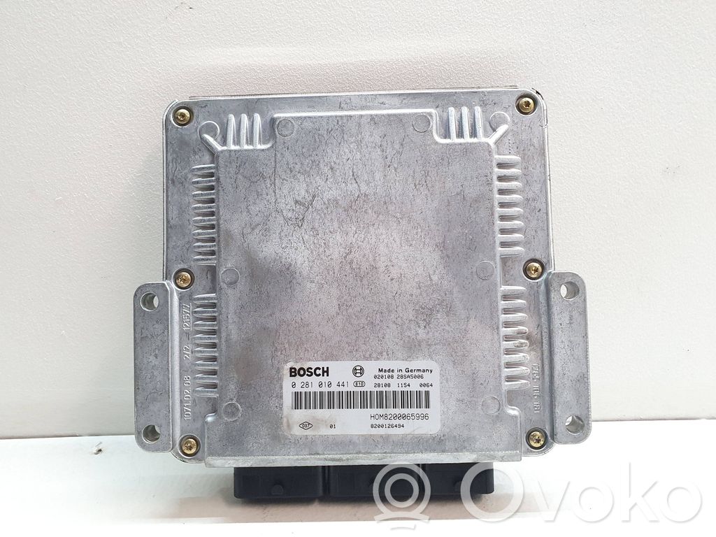 Engine control unit/module   0281010441,8200065996,8200126494