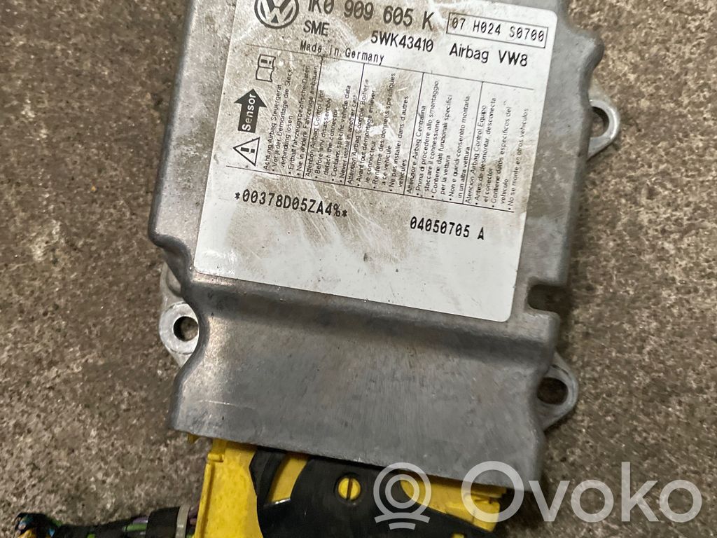 Opel Astra H Sterownik / Moduł Airbag 