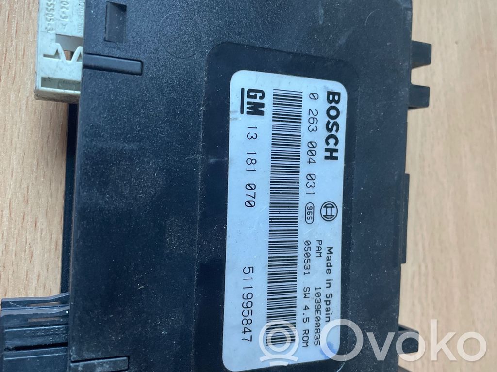 Opel Zafira B Parking PDC control unit/module 