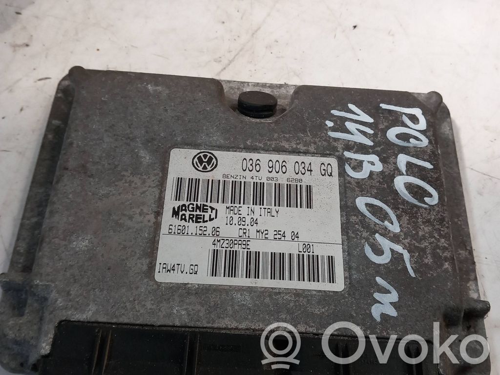 Volkswagen Polo IV 9N3 Engine control unit/module 