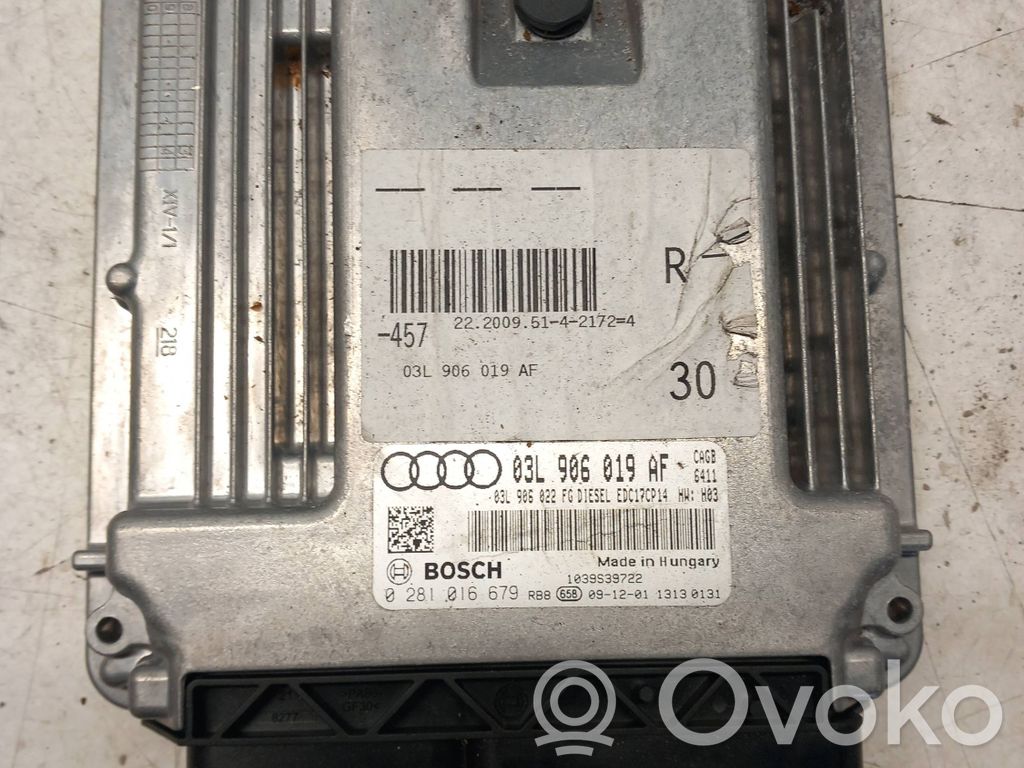 Audi A6 S6 C6 4F Engine control unit/module 