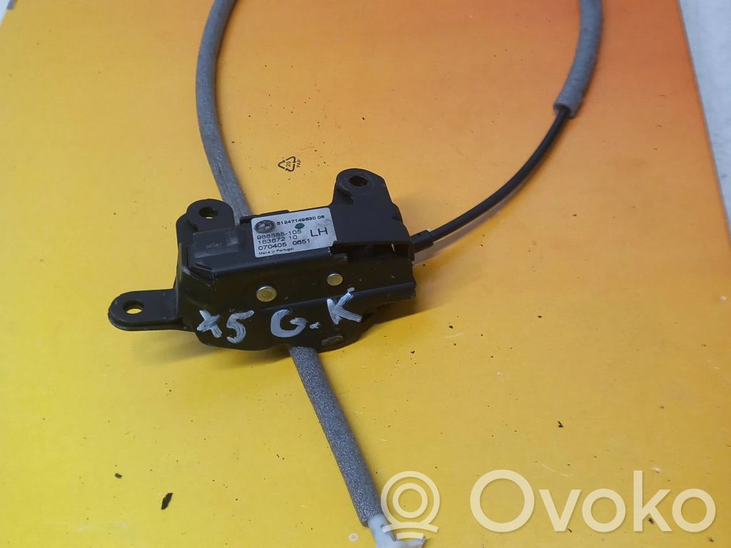 BMW X5 E70 Tailgate/trunk/boot lock/catch/latch 