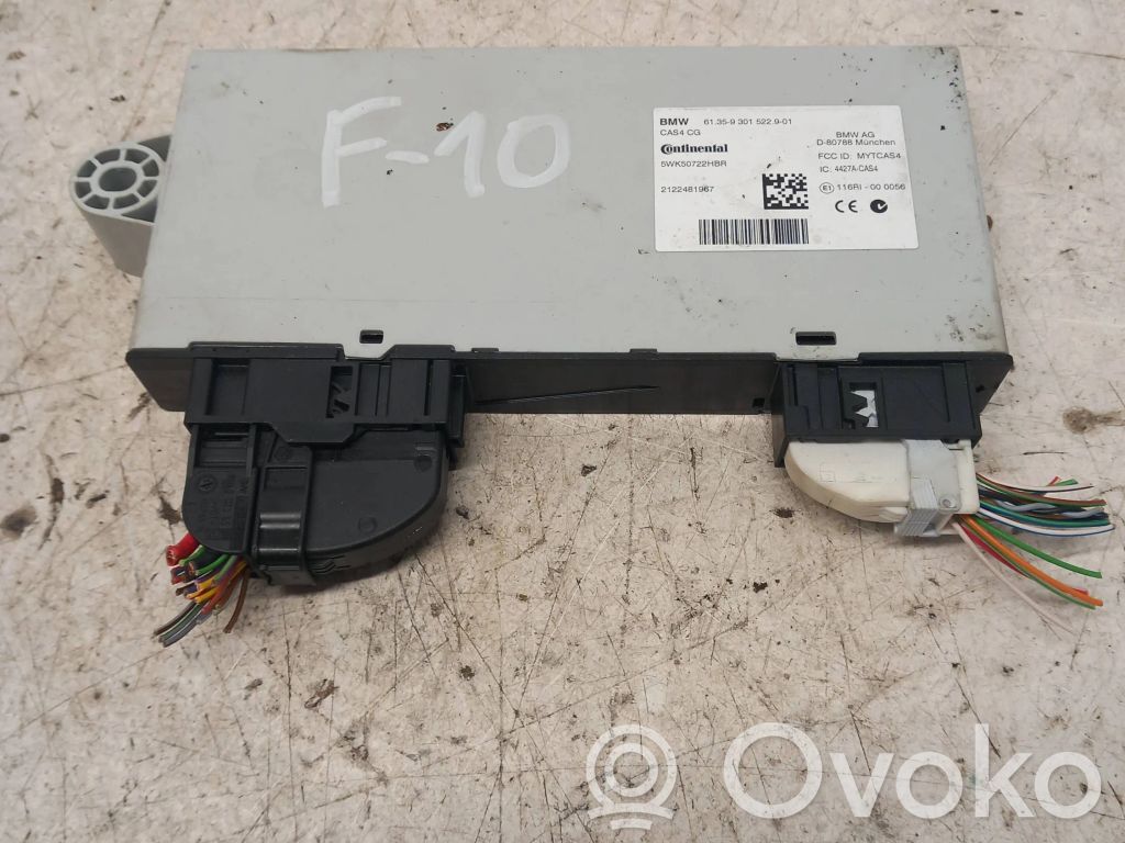 BMW 5 F10 F11 CAS control unit/module 
