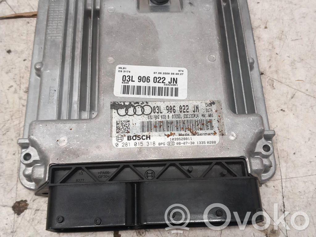 Audi A4 S4 B8 8K Engine control unit/module 