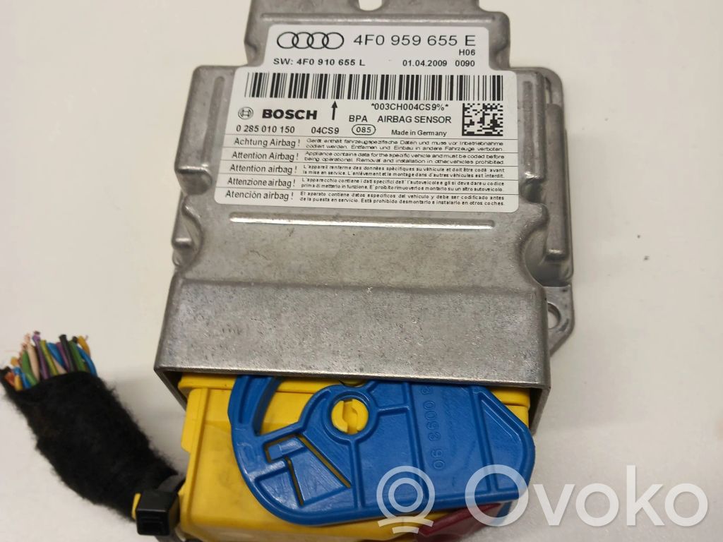 Audi A6 S6 C6 4F Блок управления надувных подушек 