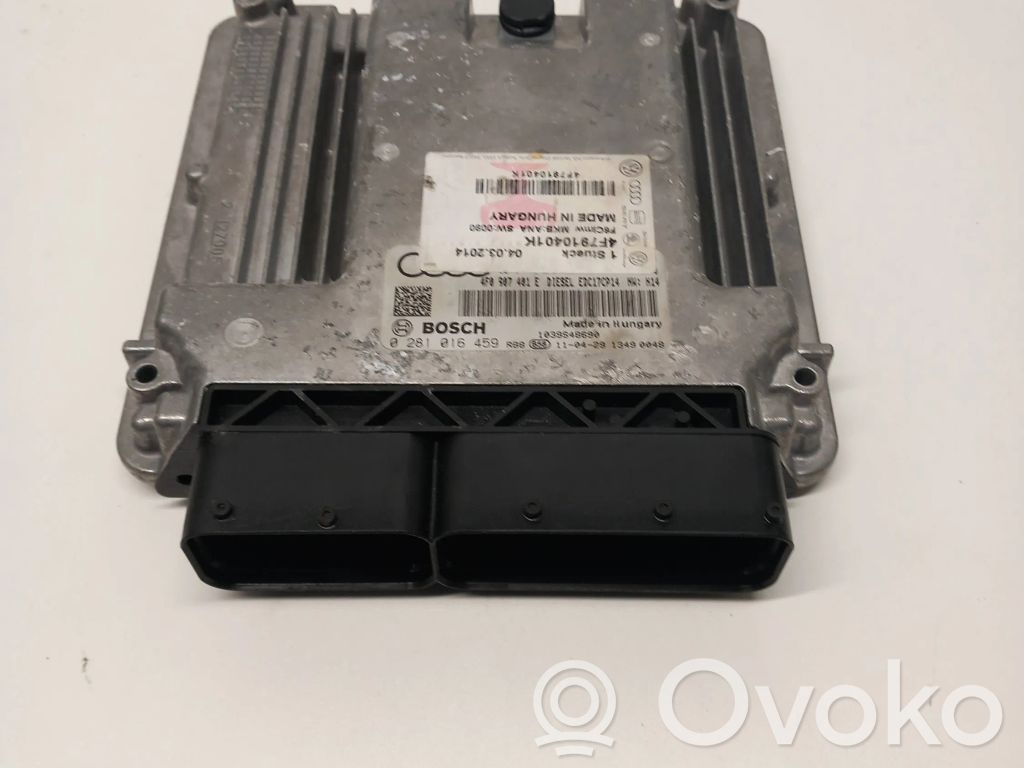 Audi A6 S6 C6 4F Engine control unit/module 