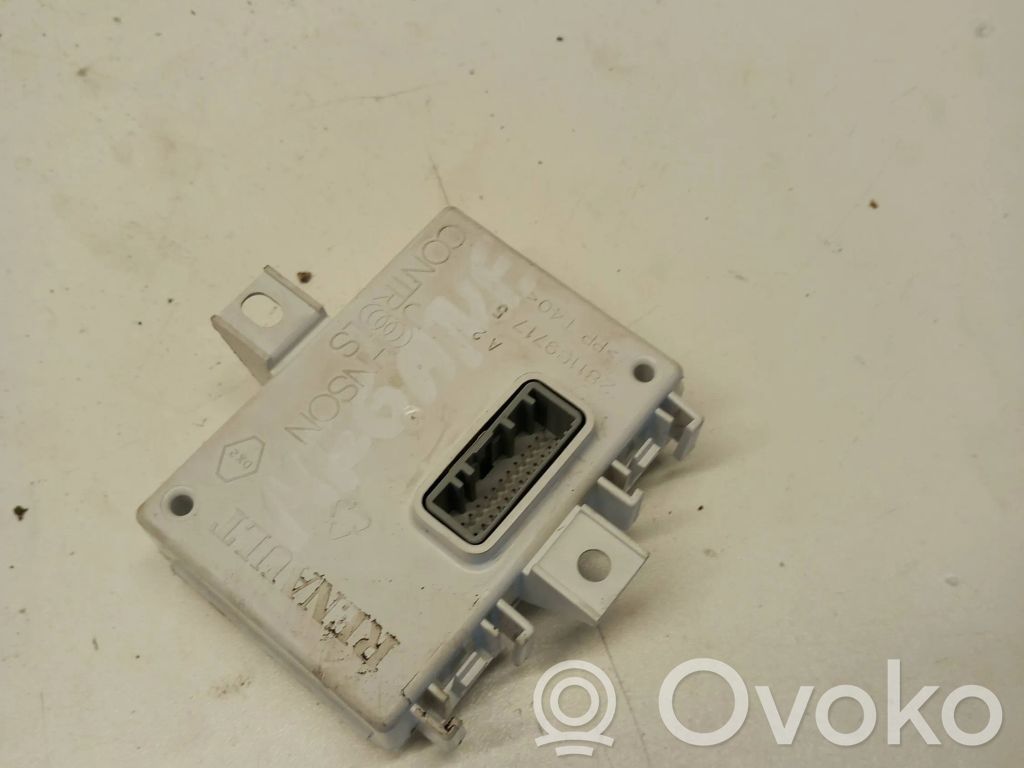 Renault Megane III GPS navigation control unit/module 