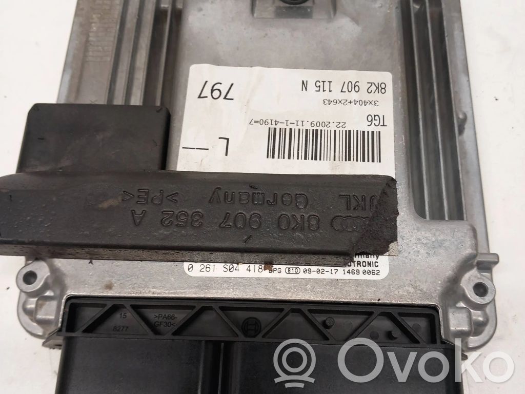 Audi A4 S4 B8 8K Engine control unit/module 