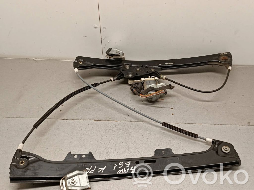 BMW 5 E60 E61 Front door window regulator with motor 