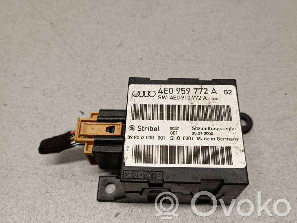 Autres unités de commande / modules   4E0959772A,4E0910772A,898053000001