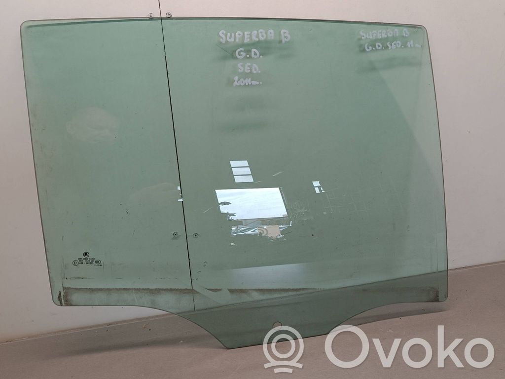 Skoda Superb B6 (3T) Luna del parabrisas trasero 