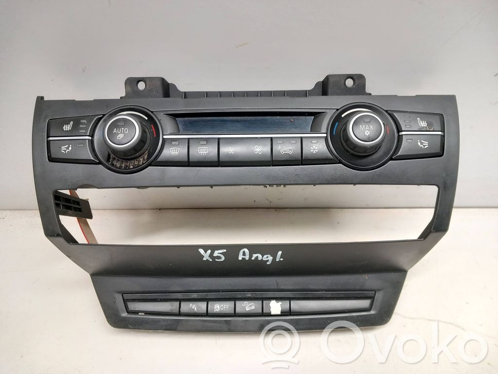 BMW X5 E70 Climate control unit 