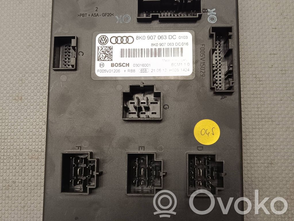 Audi A4 S4 B8 8K Moduł / Sterownik komfortu 