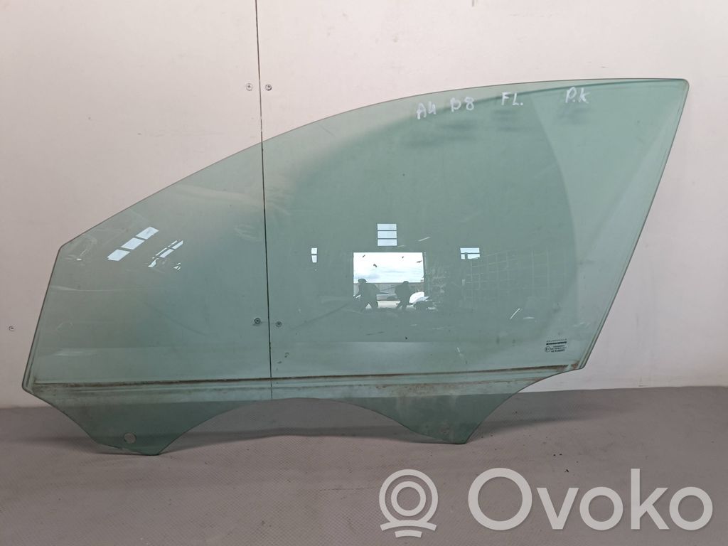 Audi A4 S4 B8 8K Front door window glass four-door 