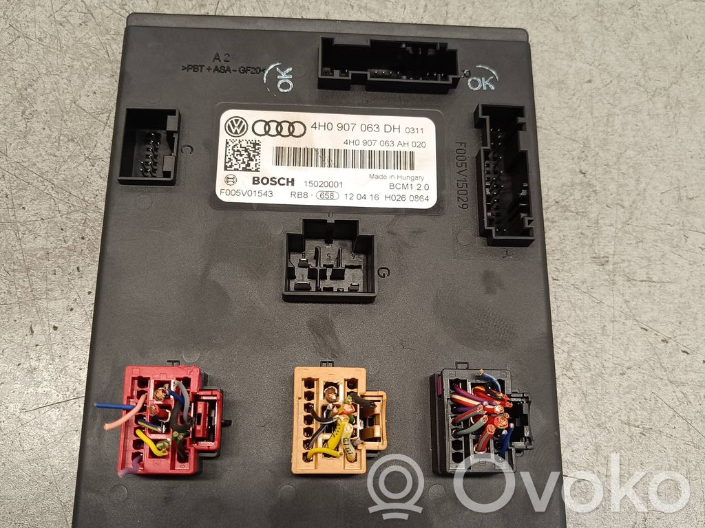 Audi A6 S6 C7 4G Mukavuusmoduuli 