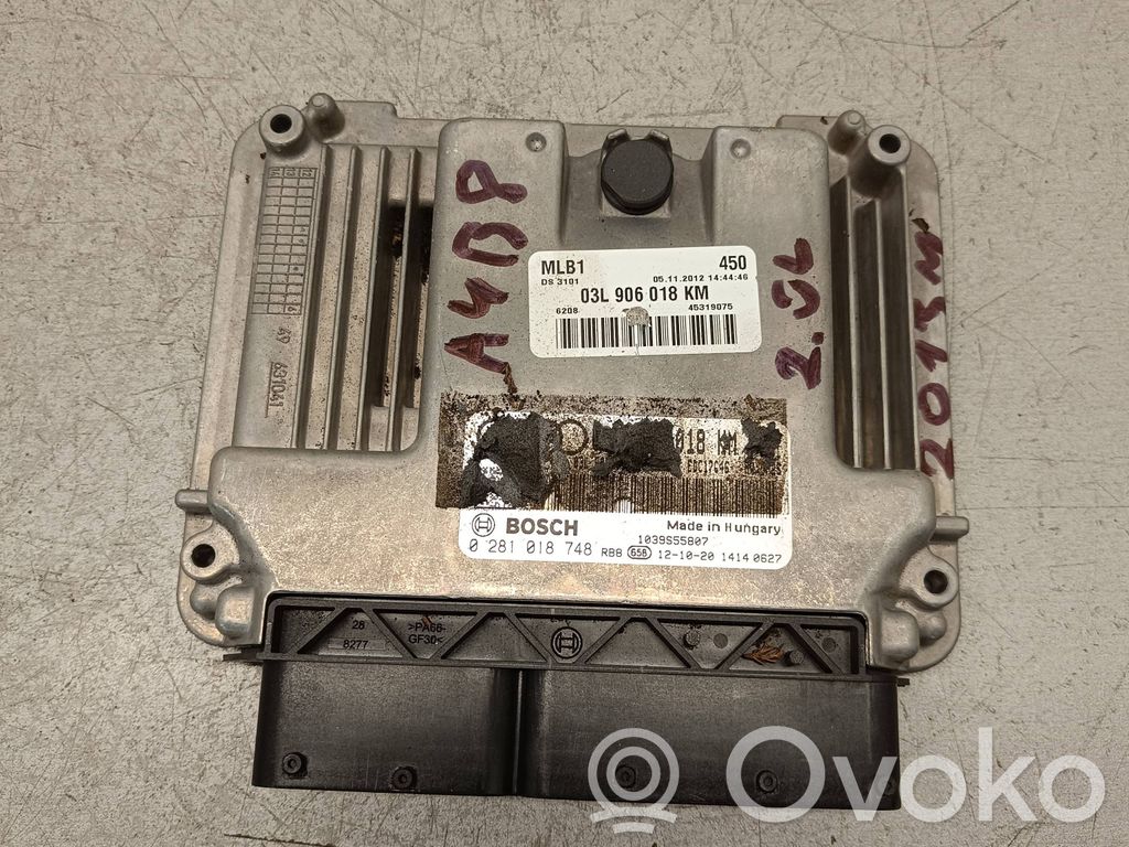 Audi A4 Allroad B8 Engine control unit/module 