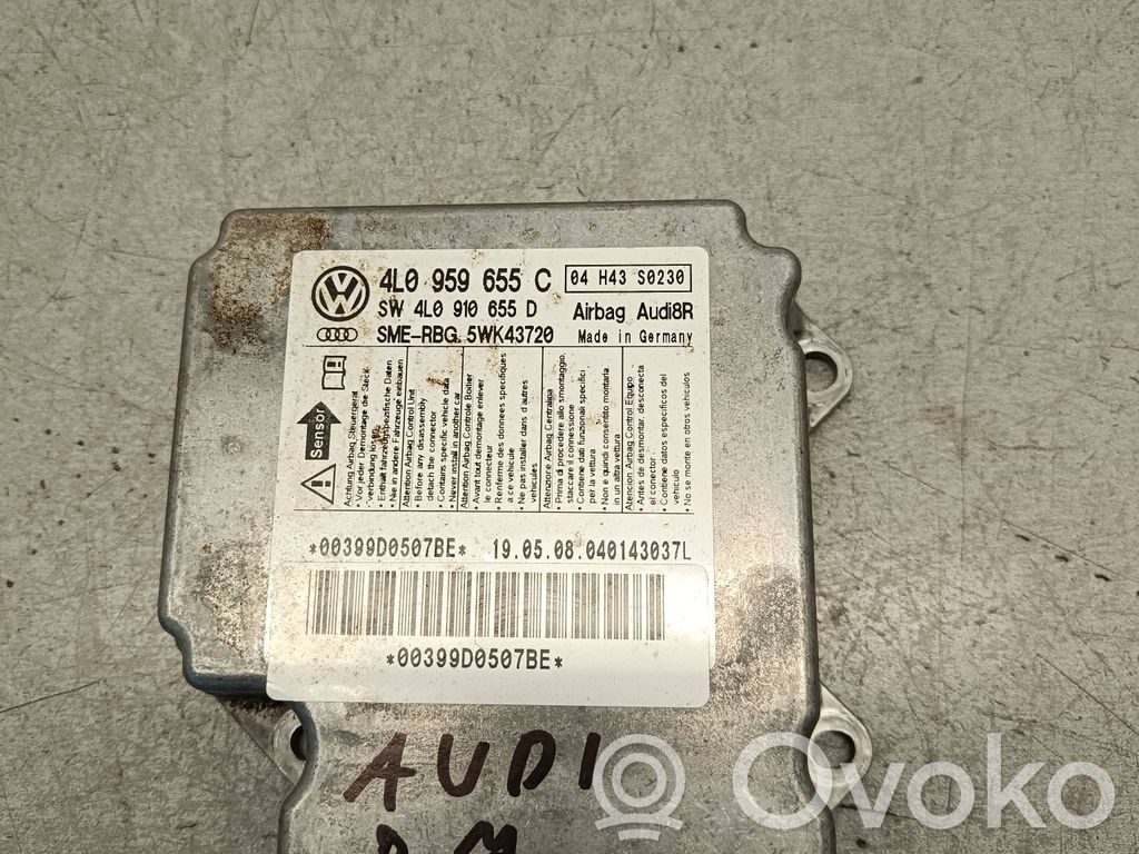 Audi Q7 4L Sterownik / Moduł Airbag 