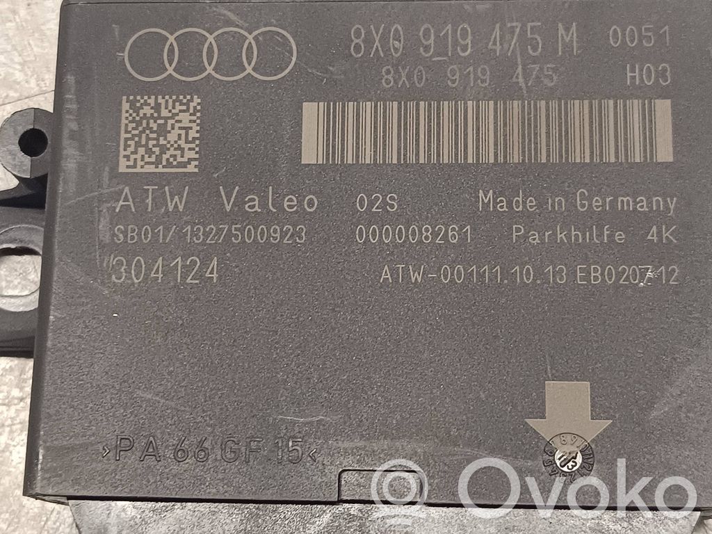 Audi Q3 8U Parking PDC control unit/module 