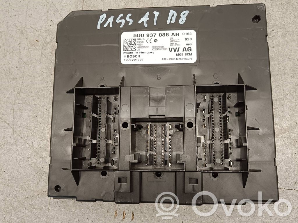 Volkswagen PASSAT B8 Moduł / Sterownik komfortu 
