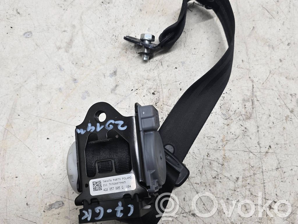 Audi A6 S6 C7 4G Cinturón trasero 