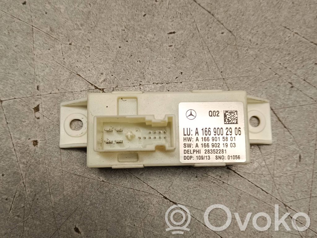 Mercedes-Benz ML W166 Módulo de luz LCM 