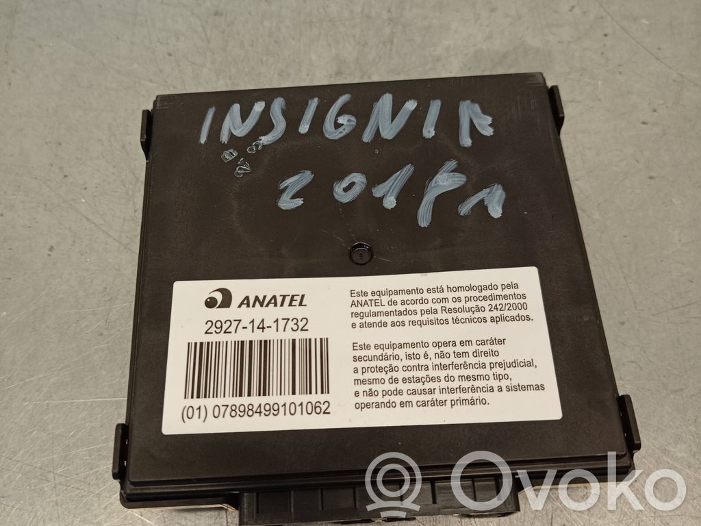 Opel Insignia B Keyless (KESSY) go control unit/module 
