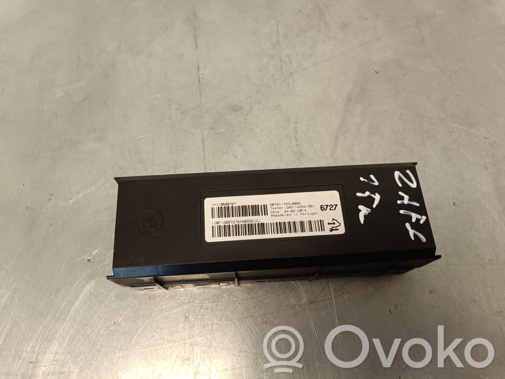 Opel Zafira C Autres unités de commande / modules 