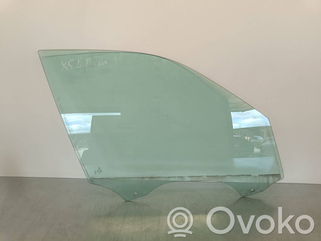 BMW X5 E70 Pagrindinis priekinių durų stiklas (keturdurio) 