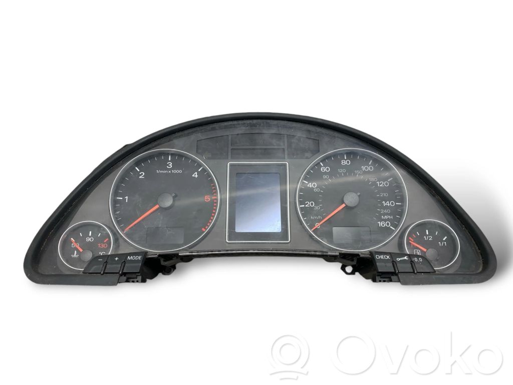 Audi A4 S4 B7 8E 8H Vitezometru (grup de instrumente) 