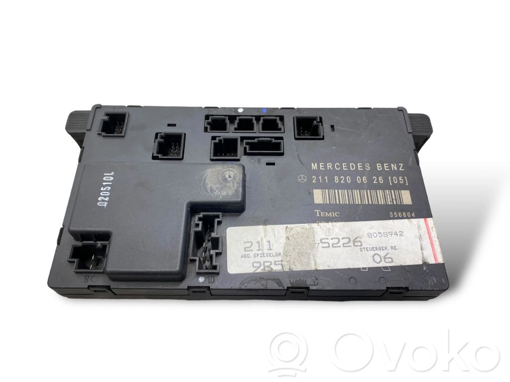 Mercedes-Benz E W211 Door control unit/module 