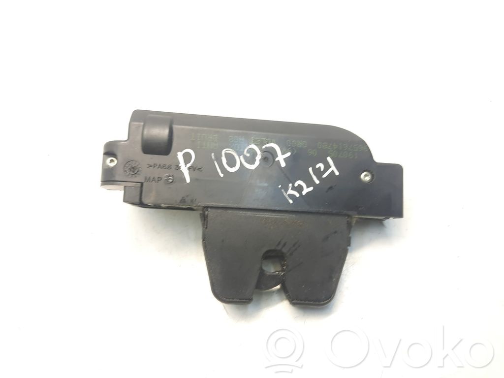 Peugeot 1007 Tailgate/trunk/boot lock/catch/latch 
