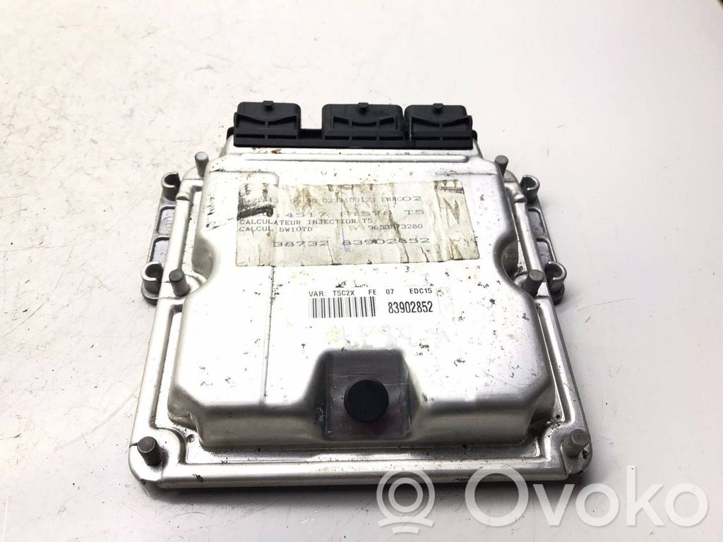 Engine control unit/module   9653873280,0233100123,83902852,K3877