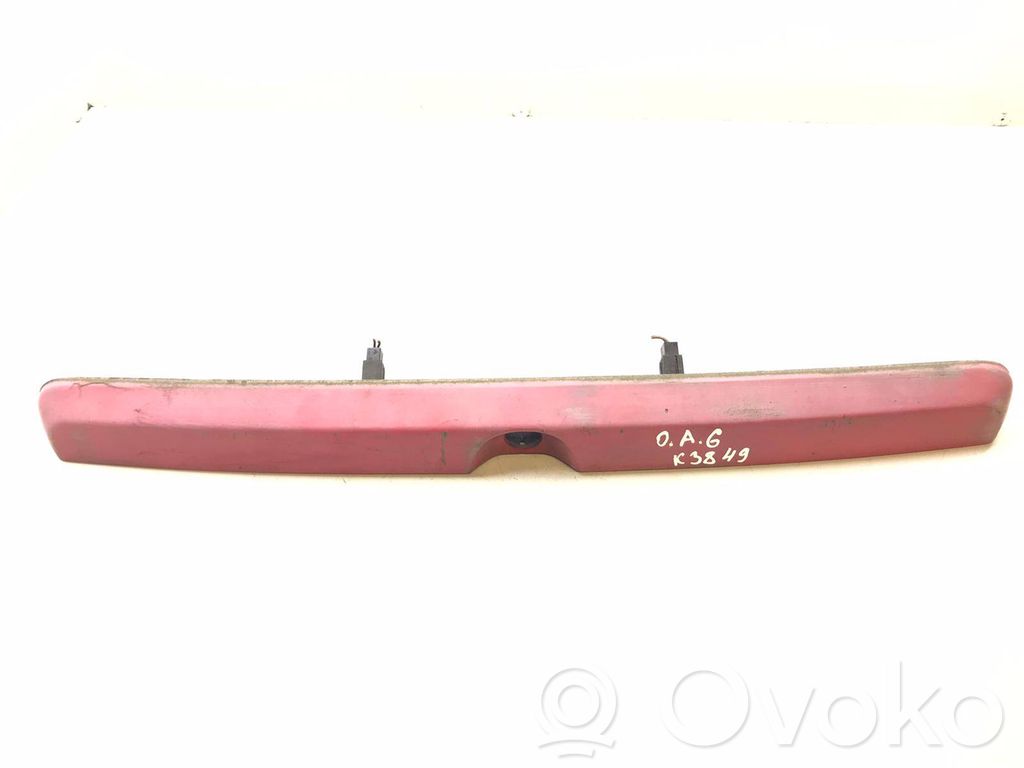 Opel Astra G Trunk door license plate light bar 
