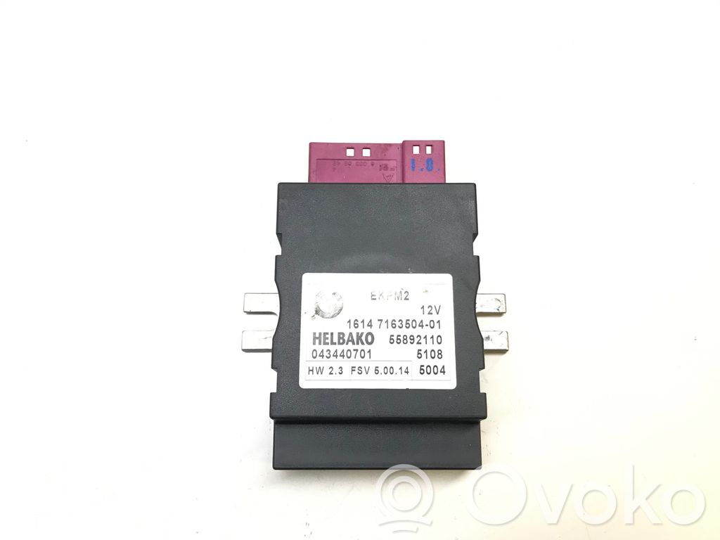 Unité de commande / module de pompe à carburant   7163504,55892110,043440701,K4699