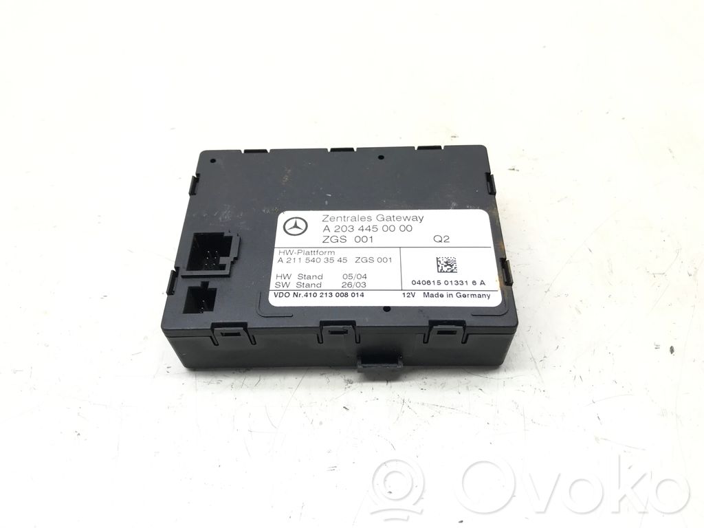 Mercedes-Benz C W203 Modul control gateway 