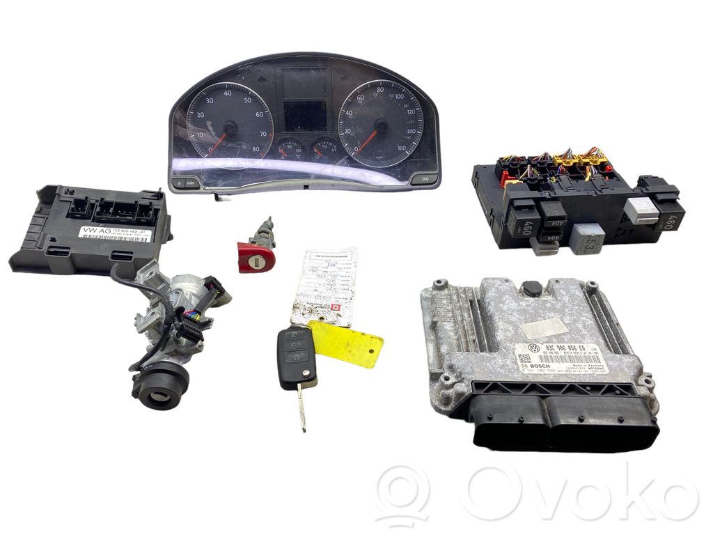 Volkswagen Golf Plus Engine ECU kit and lock set 
