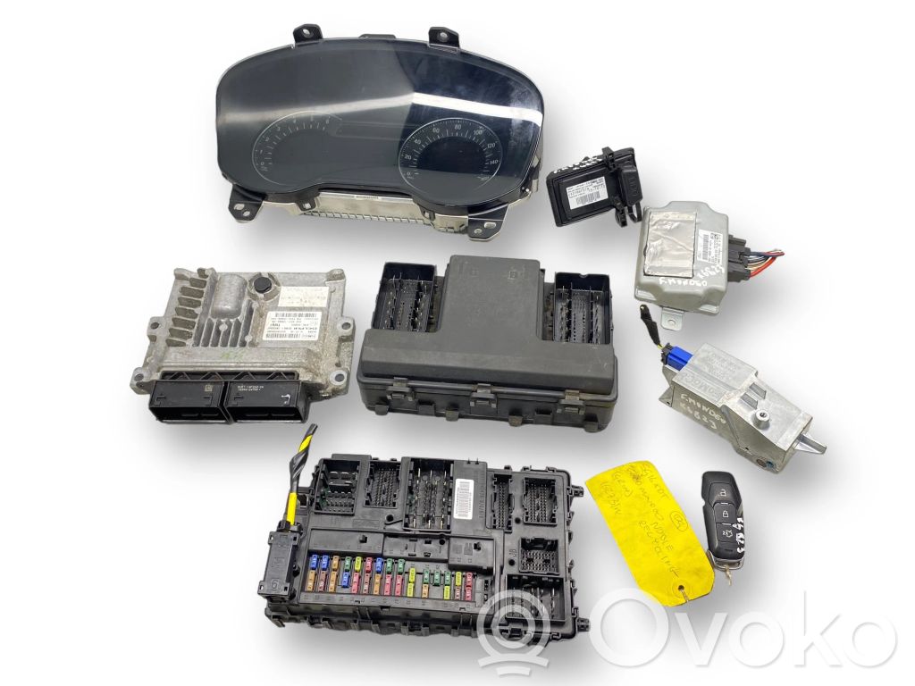 Ford Mondeo MK V Juego de cerradura y set ECU del motor 